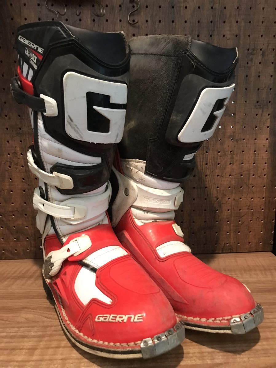 GAERNE ガエルネ ファストバック オフロードブーツ 28cm(中古)の