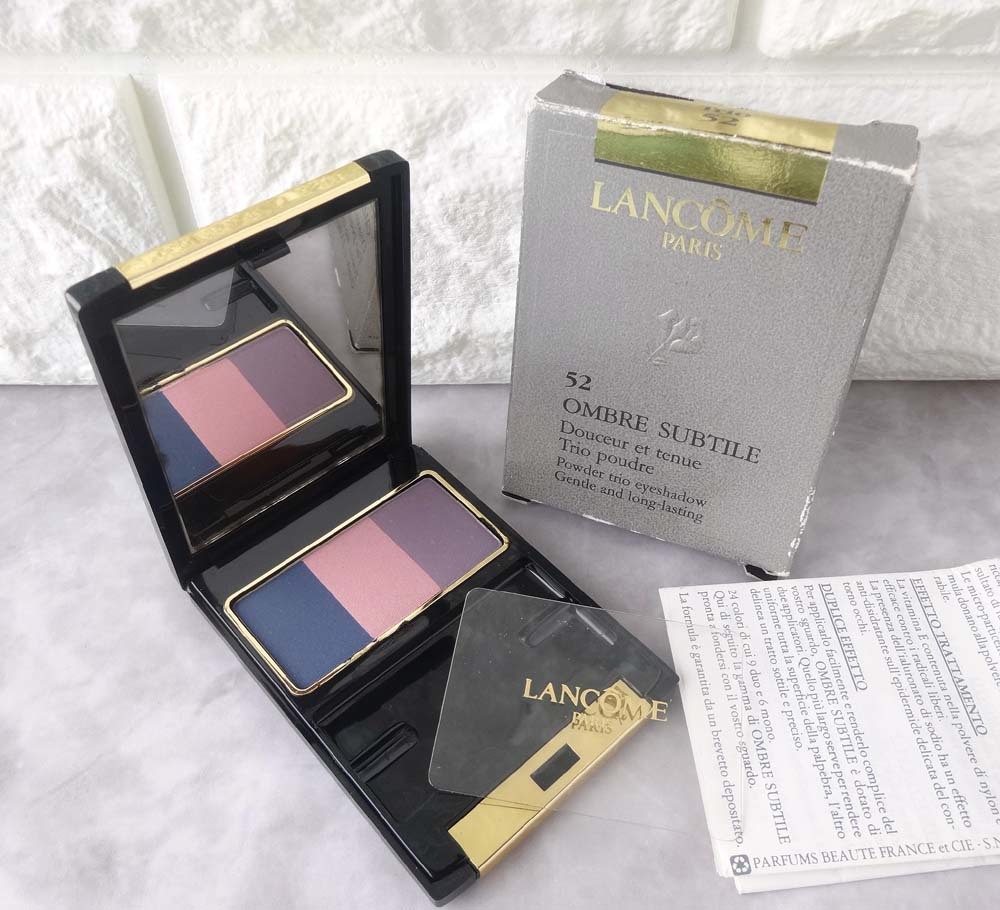 ★希少・パウダー未使用★Lancome ランコム/Ombre Subtile Trio 52 オンブル サブティル トリオ 52★3.5g・アイシャドウ★_画像1