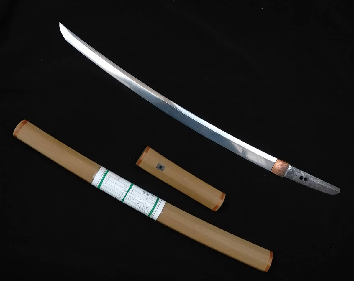 無料 脇差45.8cm 刀装具 日本刀 拵え 縁頭 柄前 脇差 短刀 鍔 鐔