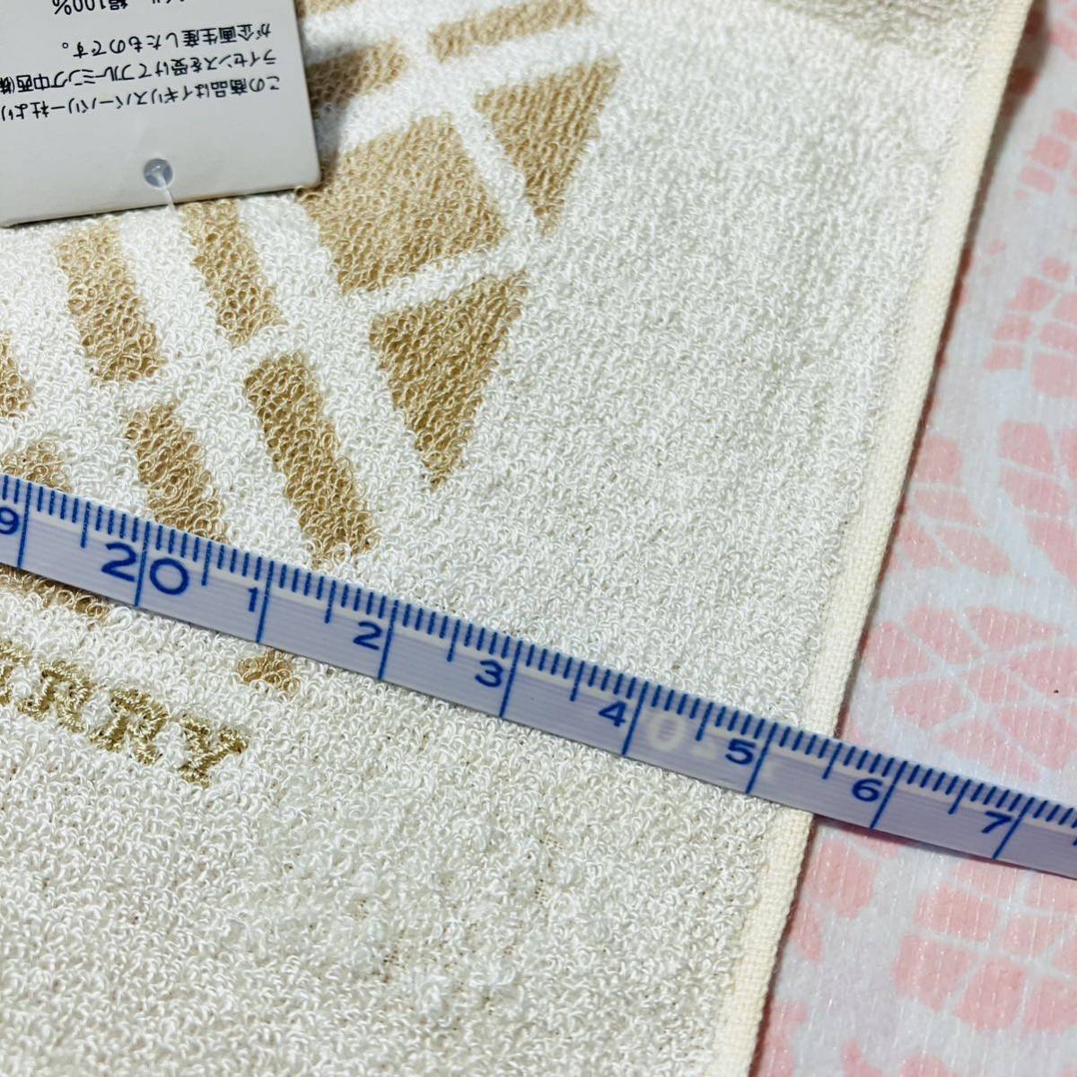 【レア】新品/BURBERRY/タオルハンカチ/正規品/バーバリー/シルク混/未使用/即決あり/匿名発送/日本製/ノバチェック/ハンドタオル/訳有/_画像7