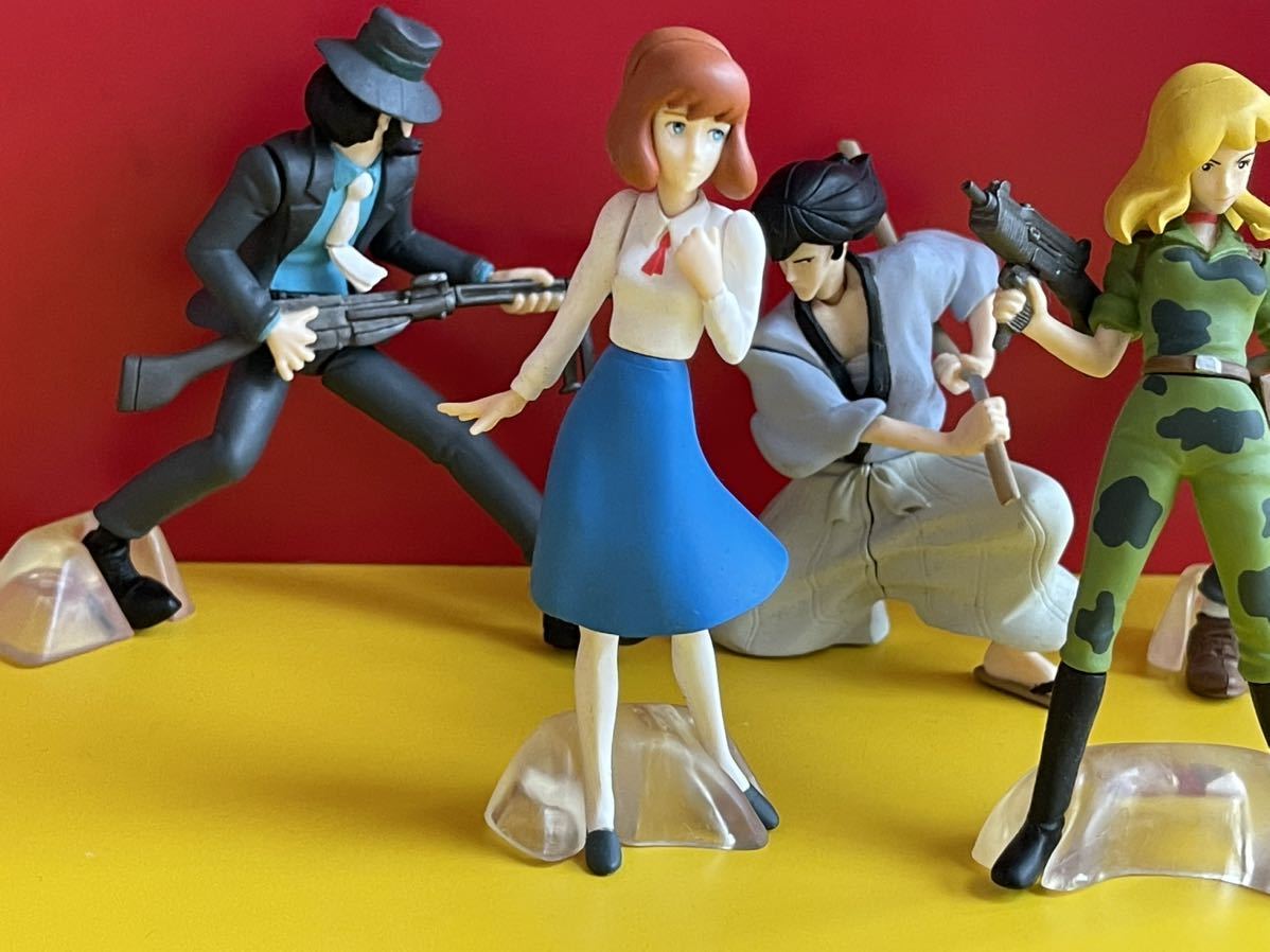 * Bandai *HGIF Lupin III kali мужской Toro. замок **HG* Lupin 3.*kla белка не 2 .. правый .. следующий изначальный 5 вида комплект отсутствует есть текущее состояние 