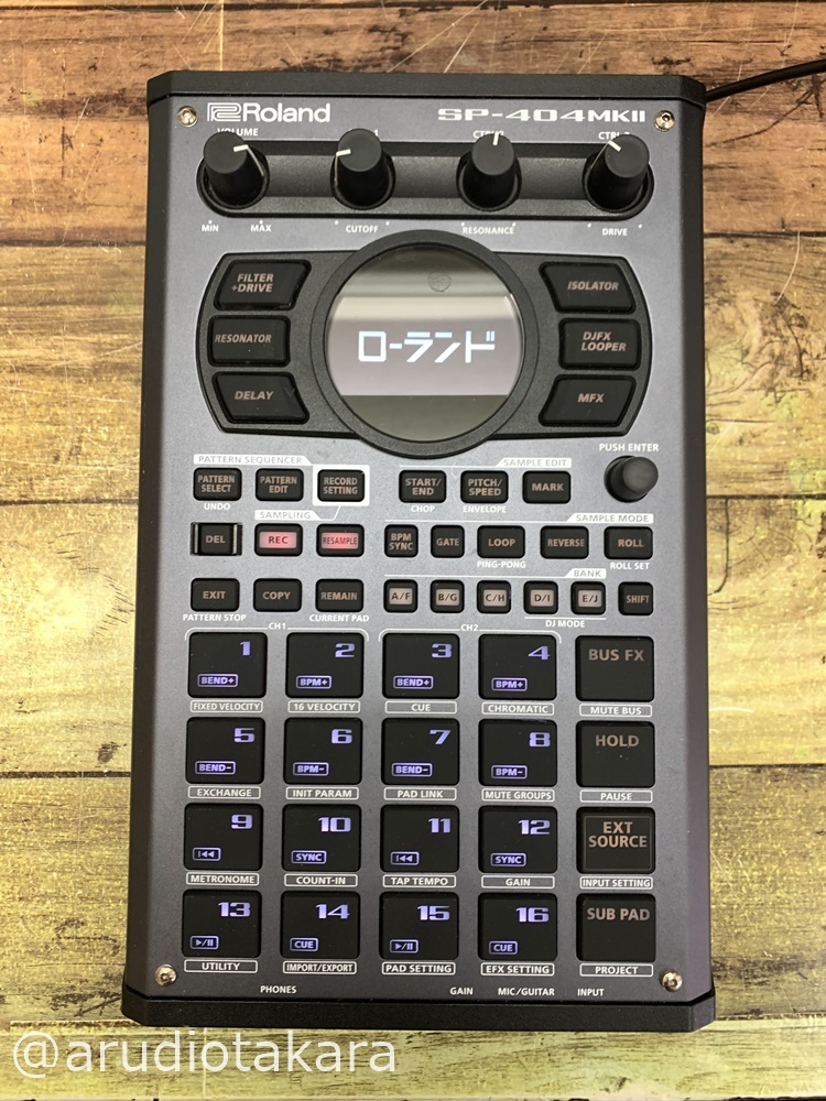 公式ストア ROLAND ( ローランド 驚きの値段で ) Roland SP-404MKII