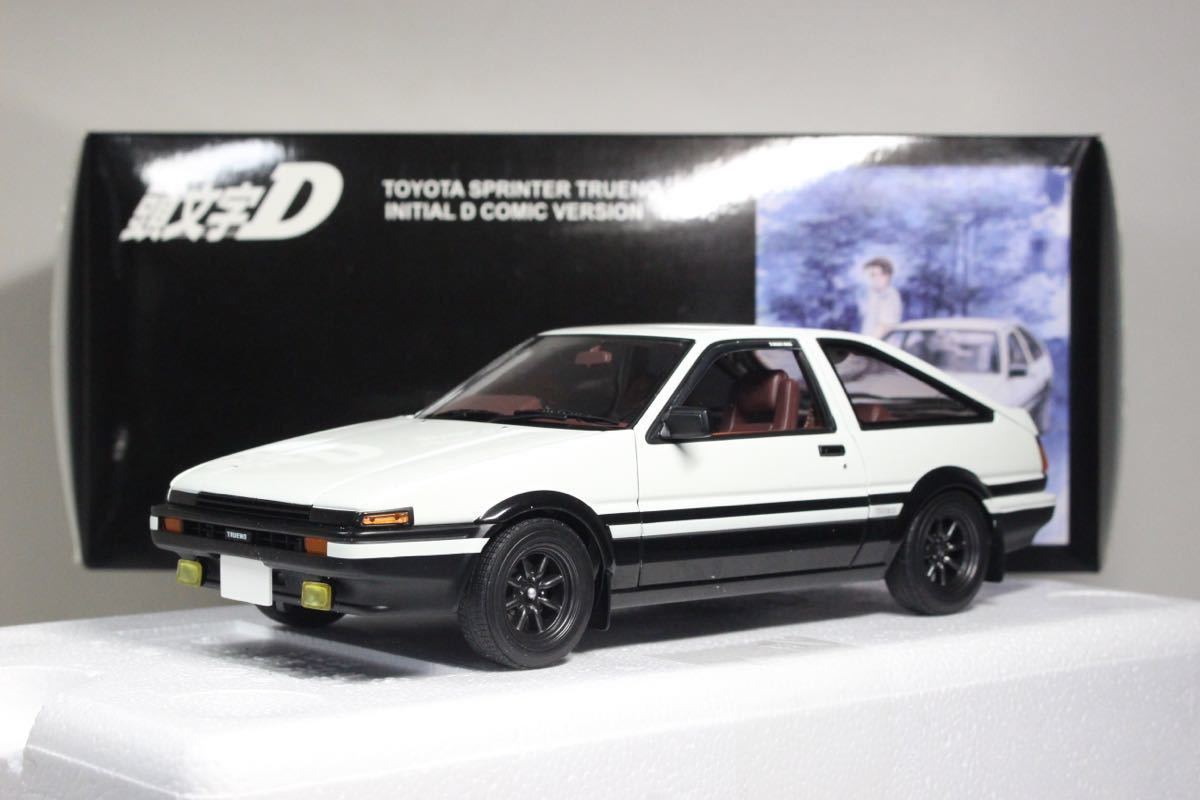 1/18 AUTOart Toyota Trueno AE86 Initial D Comic Ver 78794 トヨタ