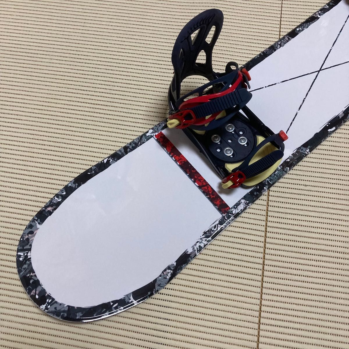 ARIA 157cm フラットボード＆JOYNTビンディング セット スノーボード 