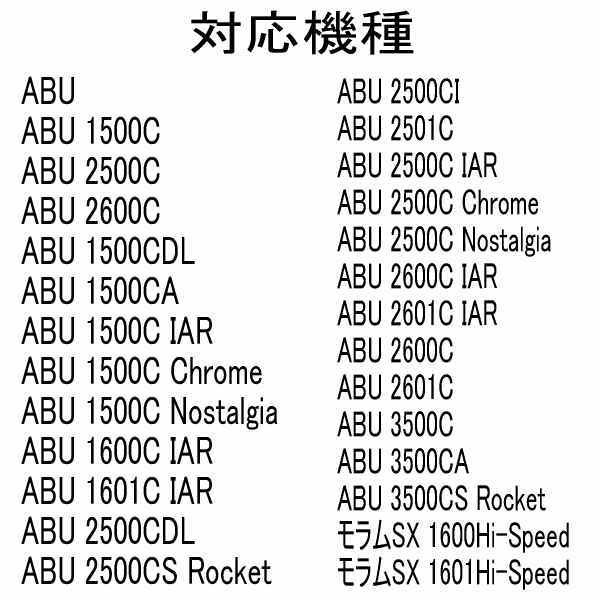 セラミックベアリングHX タイプS (11-5-4 &11-5-4) ABU アブガルシア ABU 2600C IAR_画像4