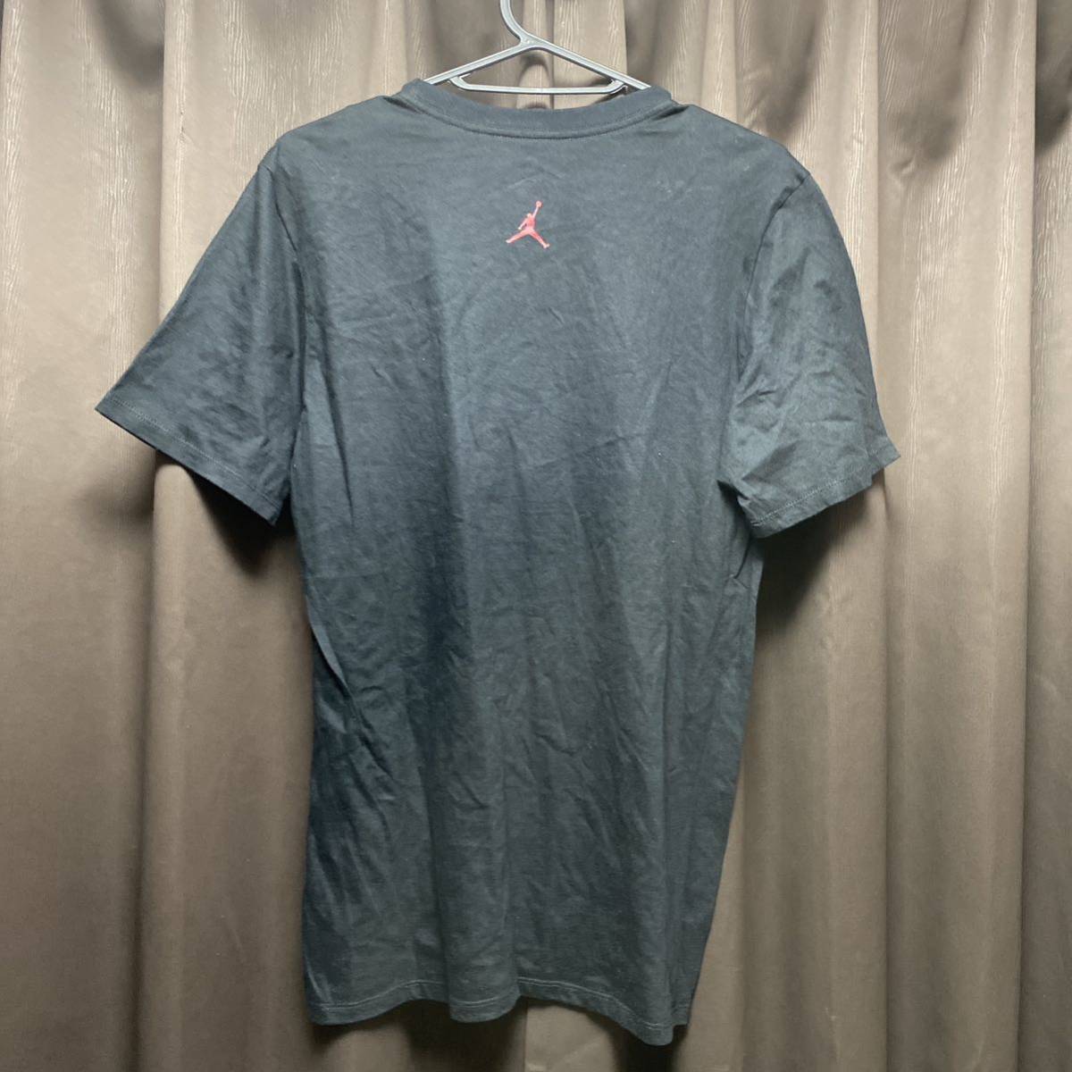 新品 JORDAN Tシャツ 胸ロゴ ジャンプマン ストリート S 黒_画像2