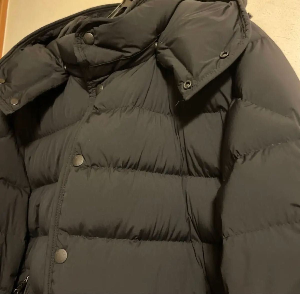 美品！MONCLER モンクレール NAZAIRE ナザーレ サイズ3 マットブラック 超軽量ダウン