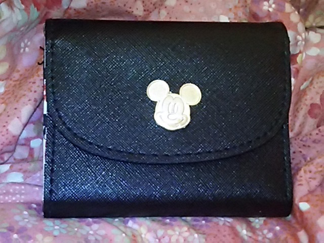 美品 Mickeyの３つ折り財布 Sweet付録_画像1