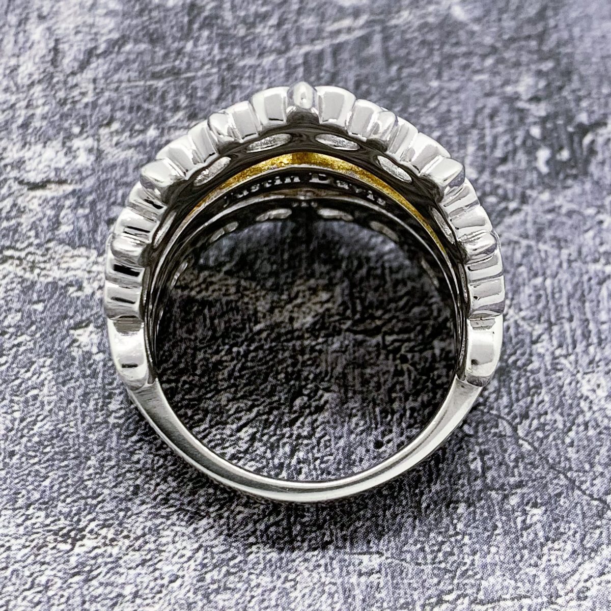 定価6 2万 Justin Davis(ジャスティンデイビス)オニキス装飾 定価6 2万 Justin Davis(ジャスティンデイビス)オニキス装飾