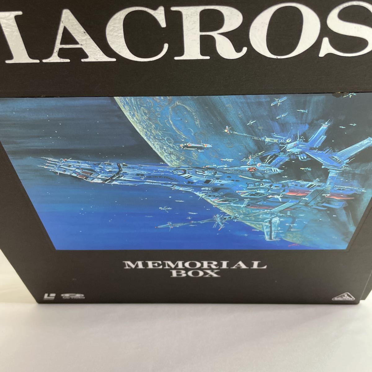  Super Dimension Fortress Macross memorial box laser disk 