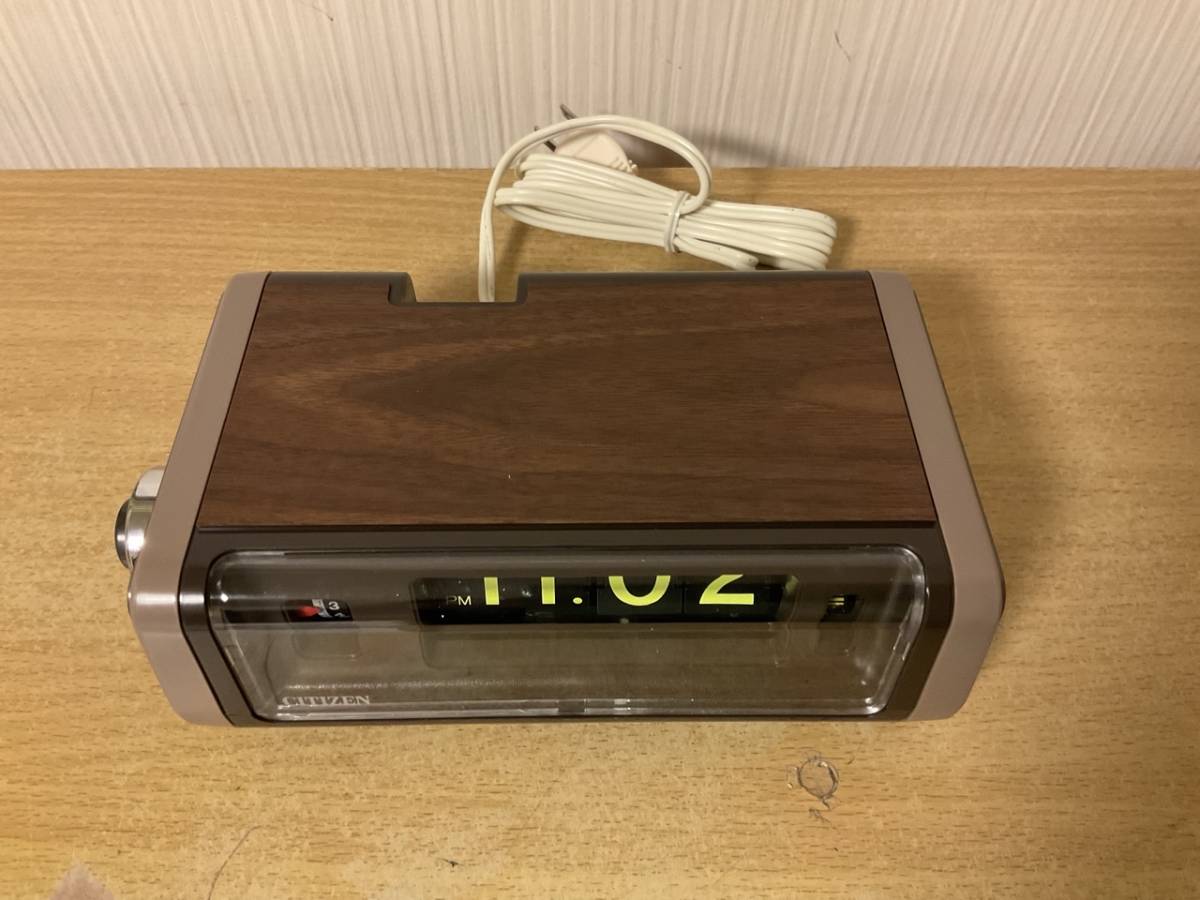 Yahoo!オークション - 昭和レトロ CITIZENシチズンパタパタ時計 Yahoo!オークション - 昭和レトロ CITIZENシチズンパタパタ時計