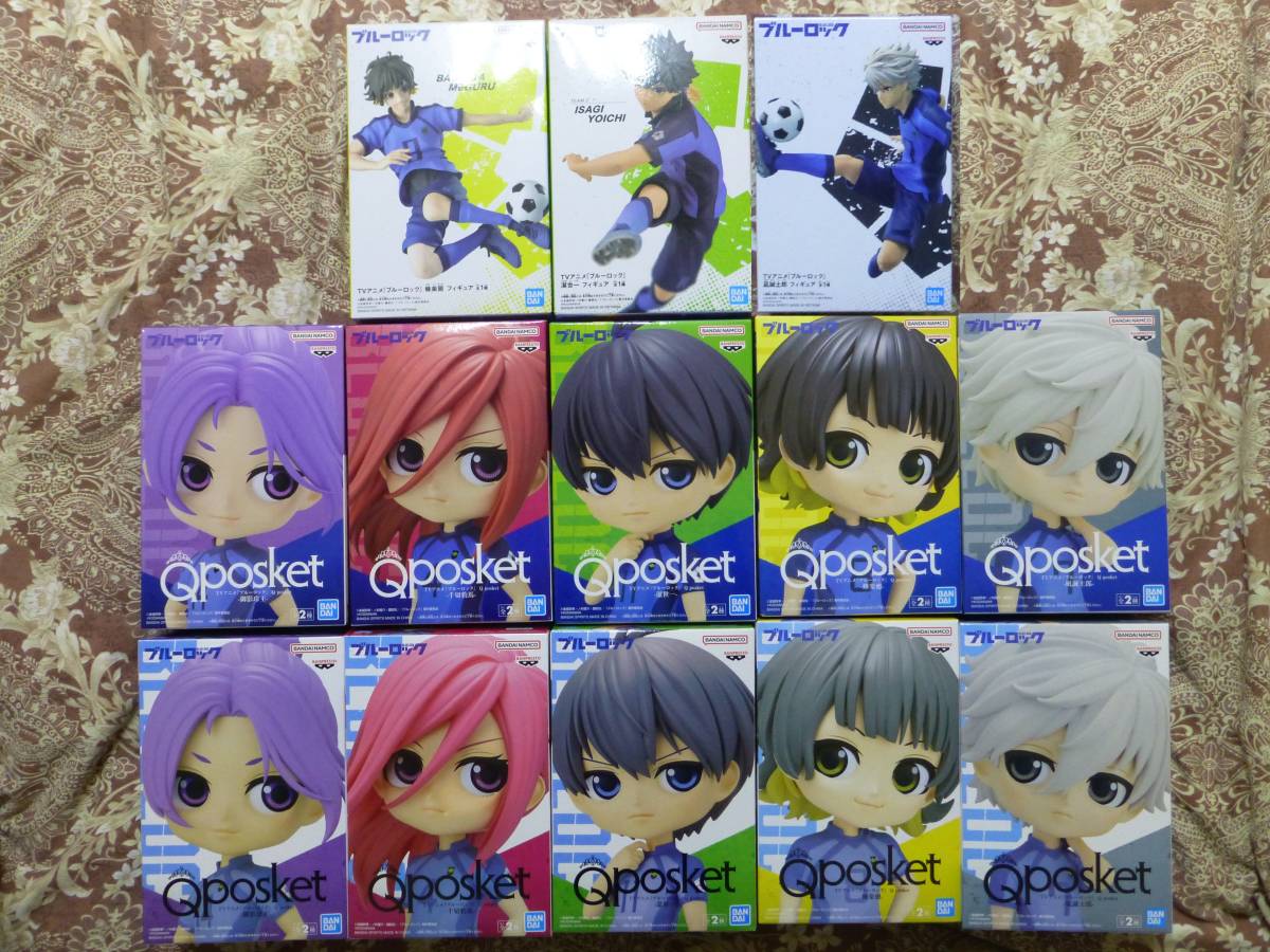 ブルーロック 凪誠士郎 御影玲王 フィギュア Qposket まとめ売り fkip