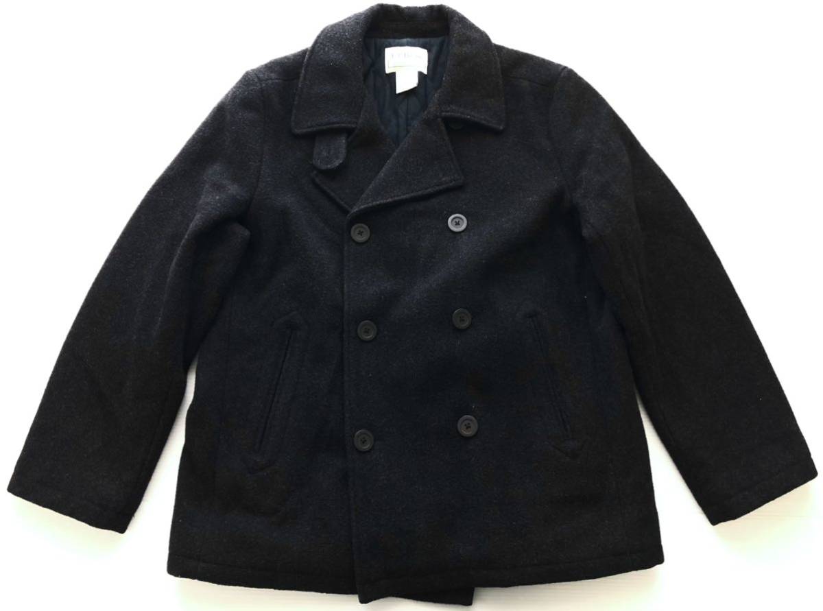 送料込】 裏地キルティングコットン L.L.Bean アウトドア ピーコート