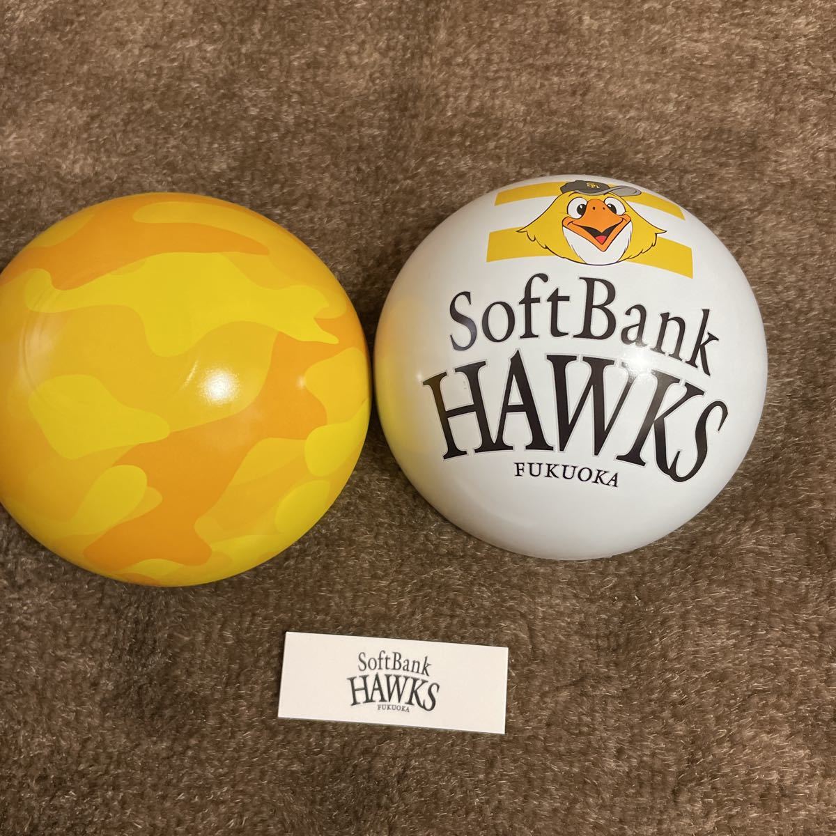 ★新品未使用★ソフトバンクホークス SoftBankHAWKS 球缶 球団ロゴシール_画像3