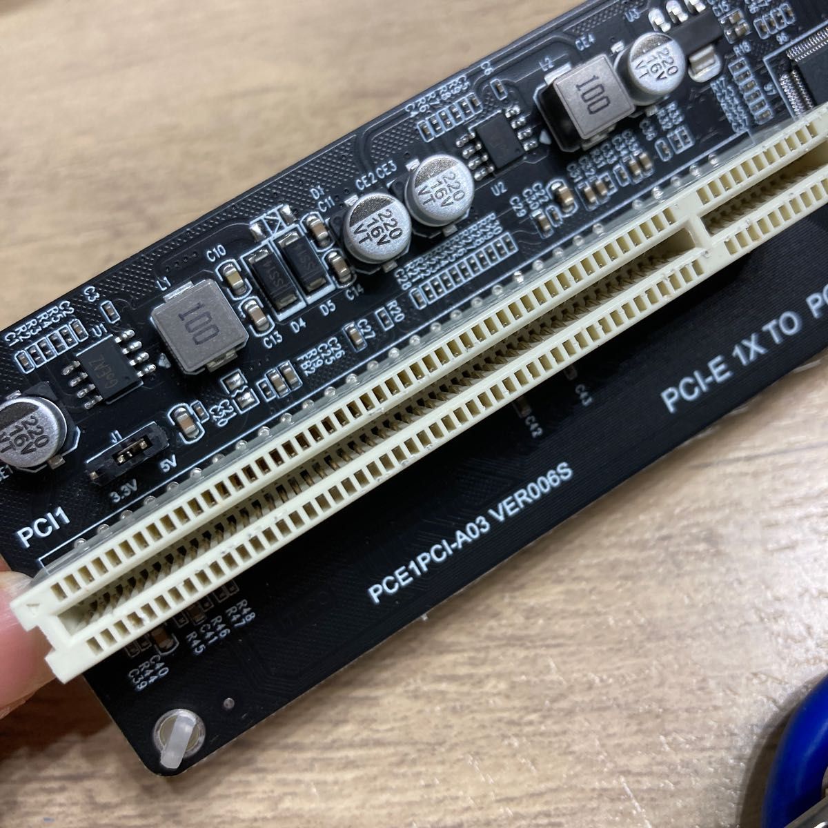 PCIE-デュアルPCIアダプターレジンライザー拡張カード｜PayPayフリマ