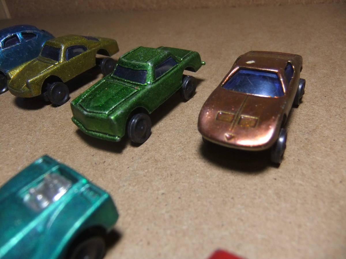 ミニカー ８台セット 珍品 激レア 車 昭和 レトロ ビンテージ スーパーカー ブリキ 玩具 駄菓子屋 の画像5