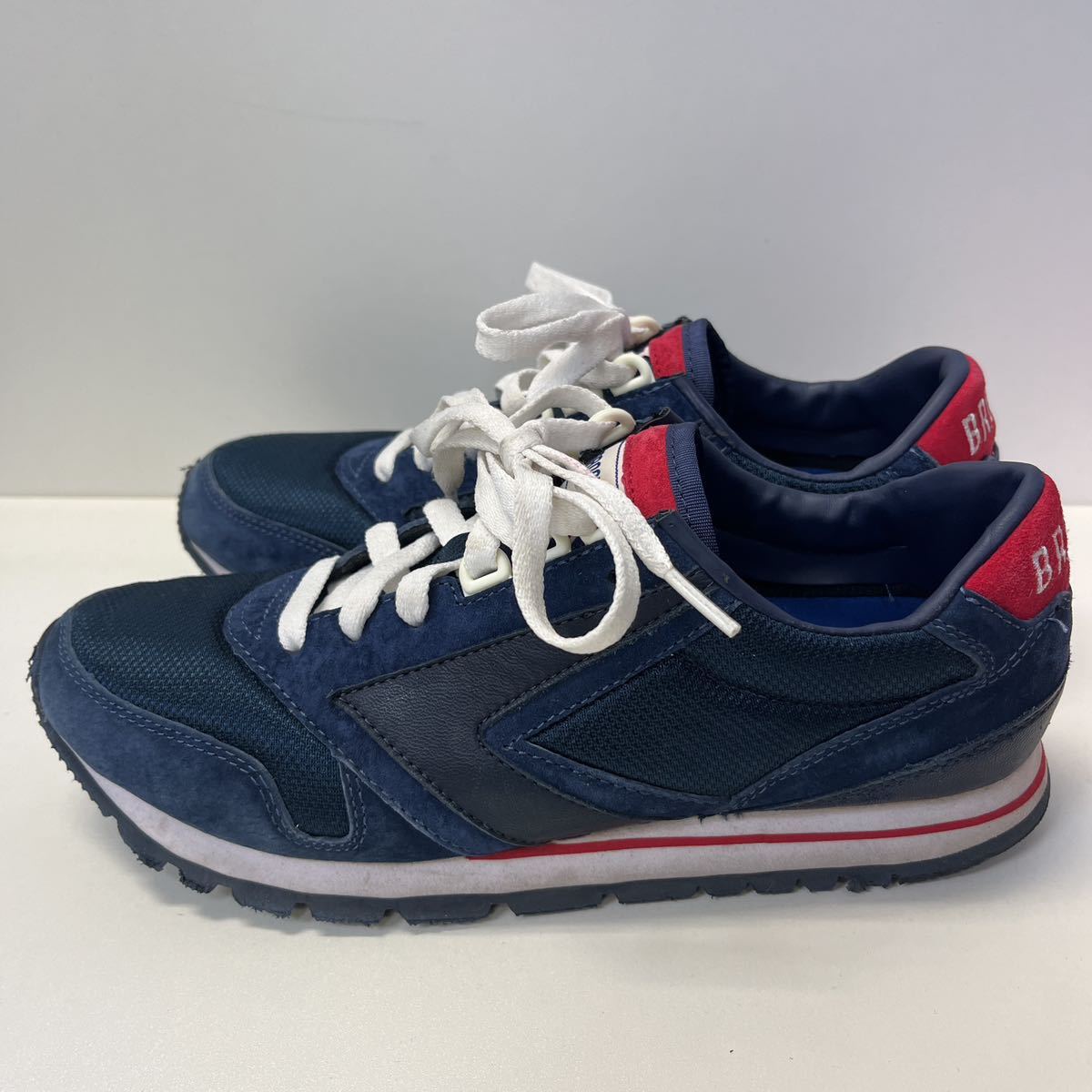 【美品】BROOKS HERITAGE×BLUE BLUE チャリオット　インディゴスニーカー　サイズ26.0 定価18000円＋税_画像3