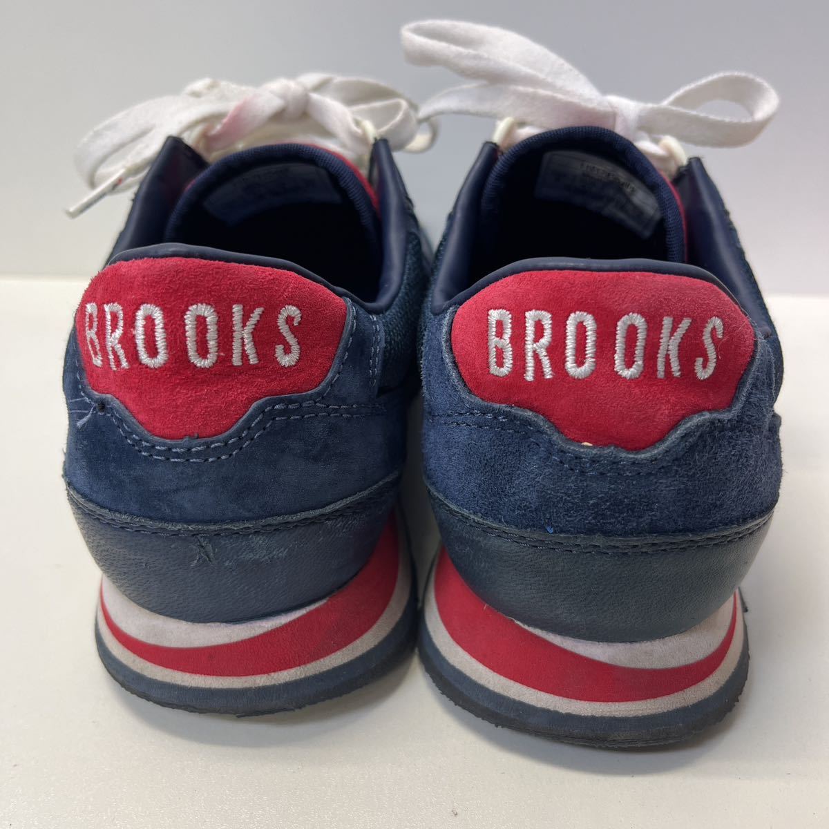 【美品】BROOKS HERITAGE×BLUE BLUE チャリオット　インディゴスニーカー　サイズ26.0 定価18000円＋税_画像4