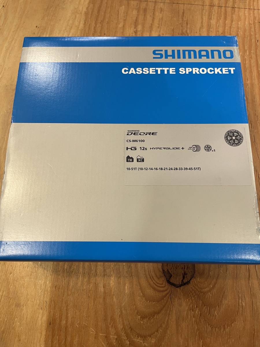 shimano スプロケット CS-M6100 12速 10-51T DEORE