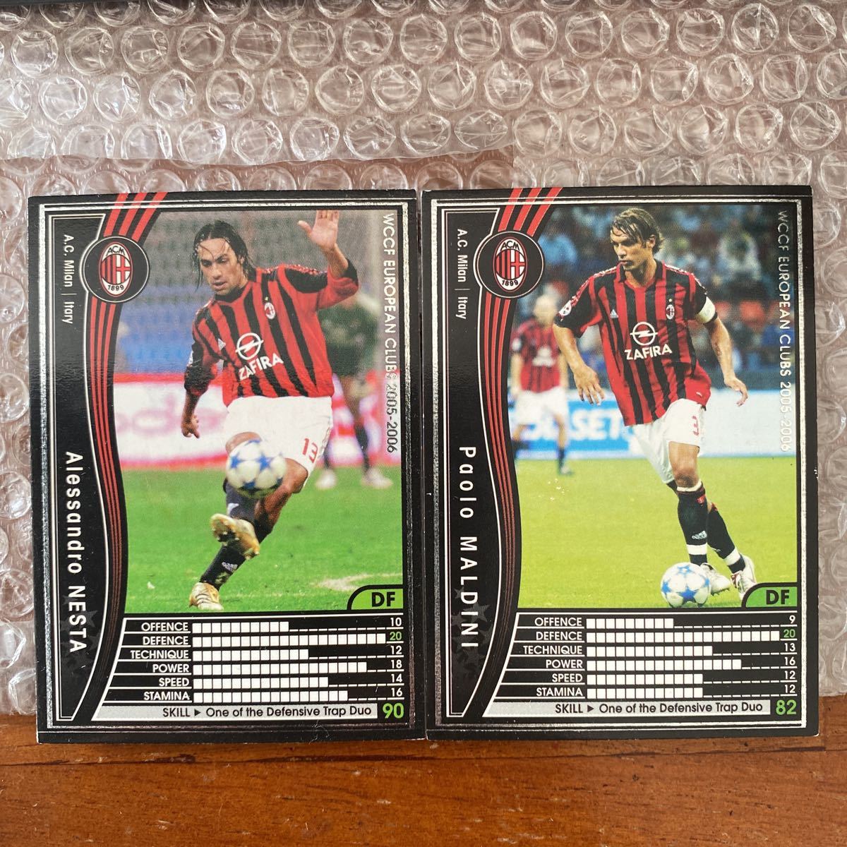 ◆WCCF 2005-2006 マルディーニ ネスタ MALDINI NESTA AC Milan◆_画像1