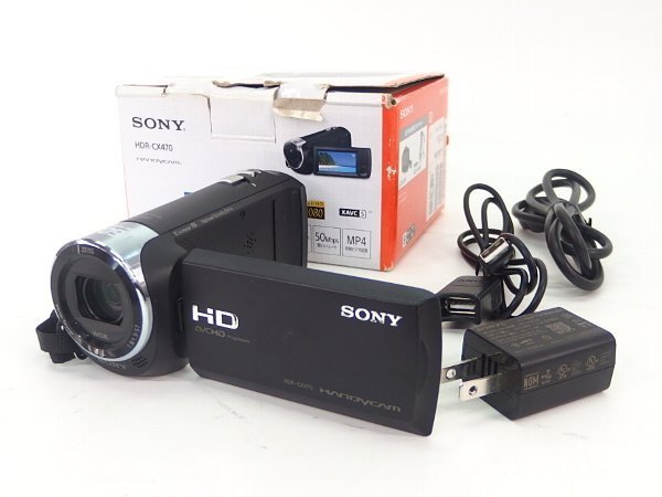 SONY ソニ ー Handycam HDR CX ブラック 黒