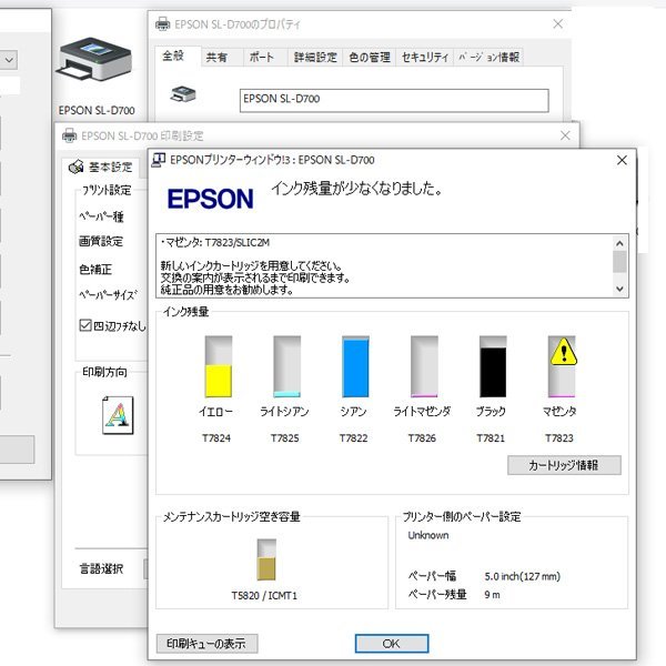 ☆エプソン/EPSON 業務用写真・プリントシステム SureLab D700 (SL