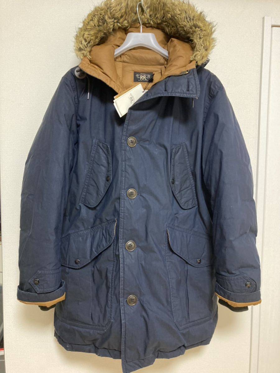 ラルフローレン ダブルアールエル RRL ダウン ジャケット コート(中古