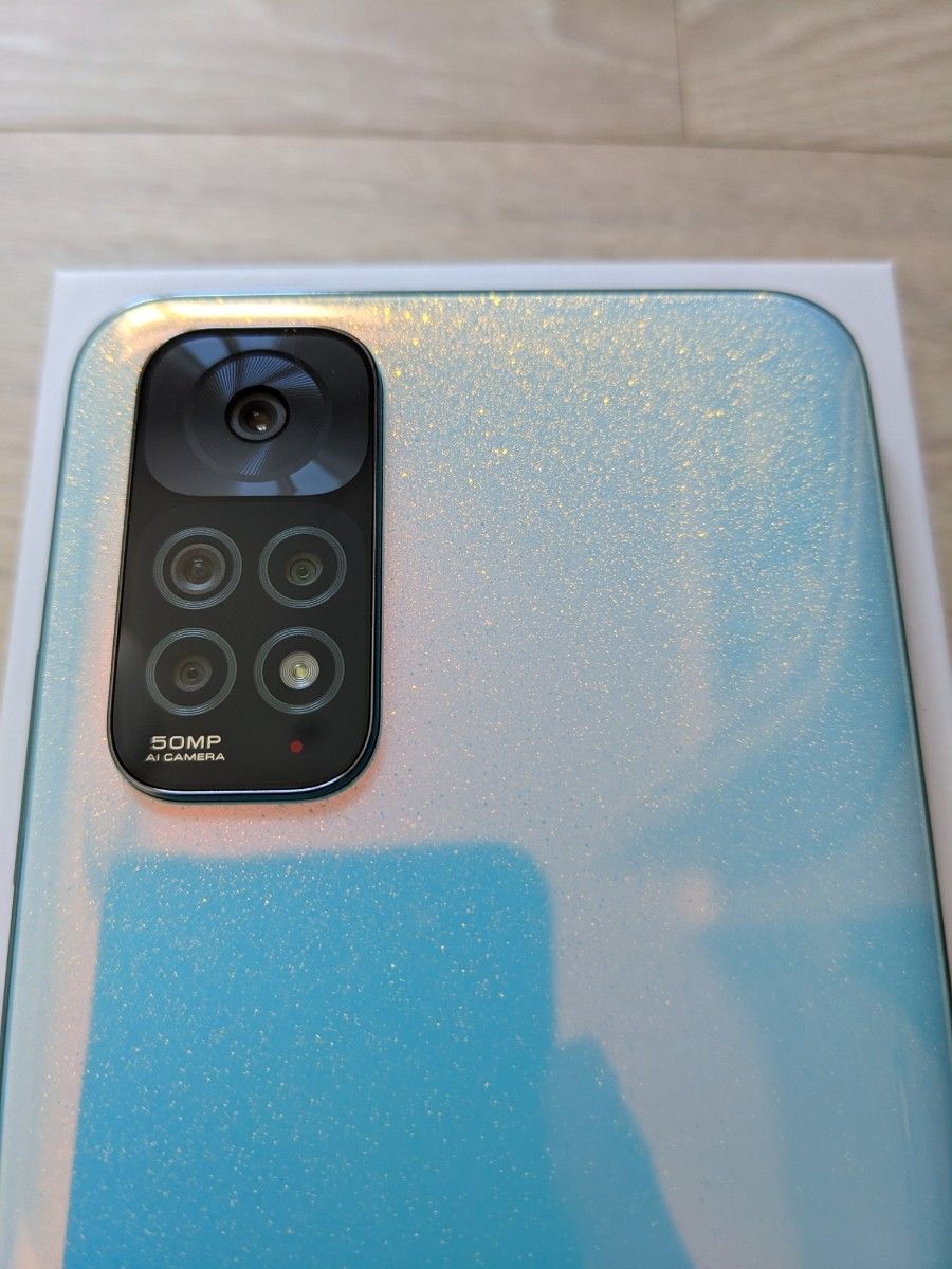 美品 Redmi Note 11 本体 スターブルー 国内正規品 SIMフリー 美品 Redmi Note 11 本体 スターブルー 国内正規品 SIMフリー