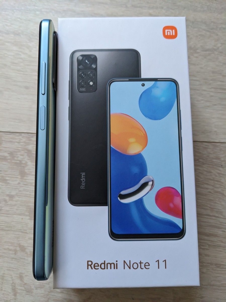 美品 Redmi Note 11 本体 スターブルー 国内正規品 SIMフリー 美品 Redmi Note 11 本体 スターブルー 国内正規品 SIMフリー