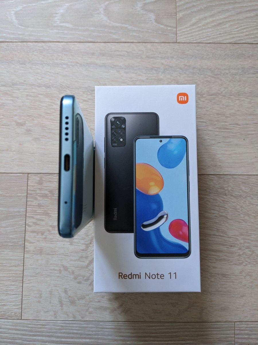 美品 Redmi Note 11 本体 スターブルー 国内正規品 SIMフリー 美品 Redmi Note 11 本体 スターブルー 国内正規品 SIMフリー