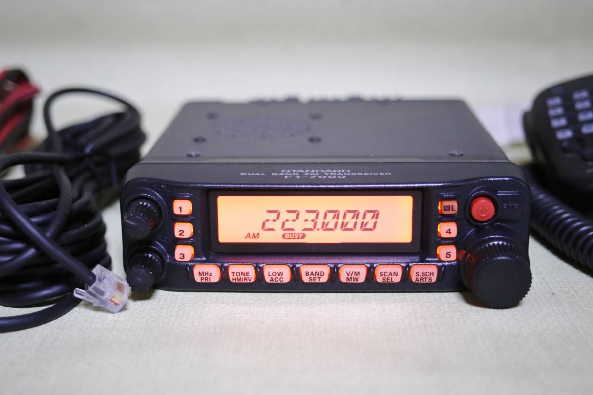 ☆スタンダード FT-7900 美品 ヤエス 新スプリアス☆ Yahoo!オークション - YAESU FT-7900 美品 144/430MHz 新