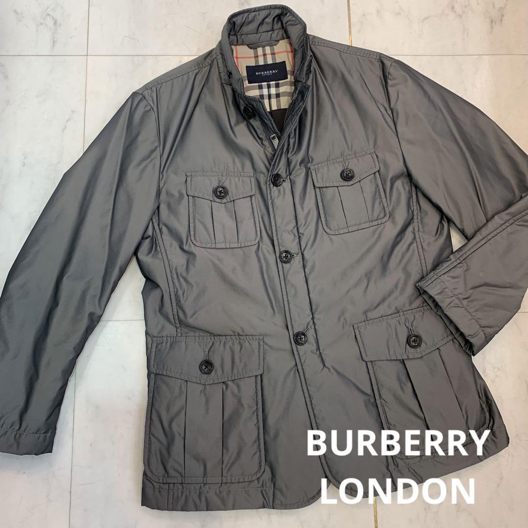 BURBERRY LONDON 中綿ジャケット コート グレー Mサイズ