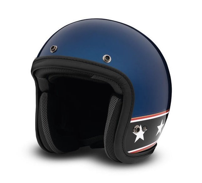ハーレー純正◆スーパーノヴァ・#1クラシック・エアー3/4ヘルメット ジェットヘル 98199-22JX/Mサイズ ブルー 青 アライ