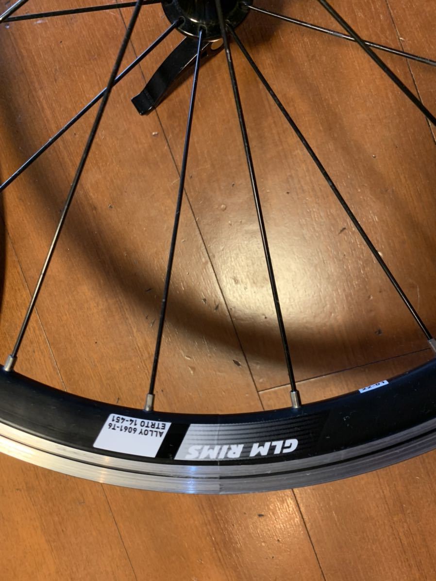 Giant idiom純正20インチ 451ホイール 前後セット(中古)のヤフオク落札情報