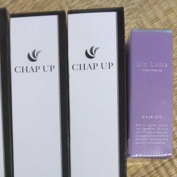 チャップアップ★CHAP UP★薬用育毛剤120mL【5本】・★ビオルチヘアオイル★60mL【1本】未使用