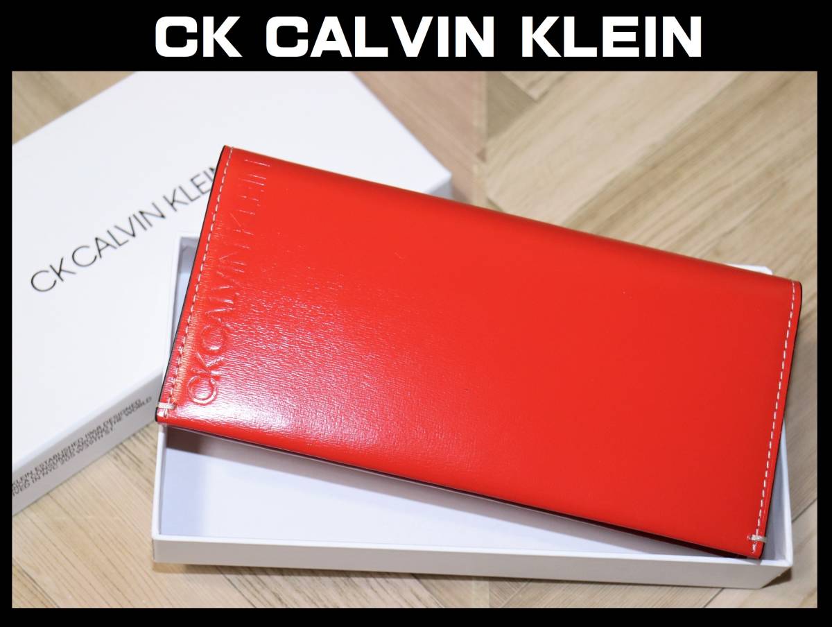 送料無料 特価即決【未使用】 CK Calvin Klein 長財布 ドーバー 