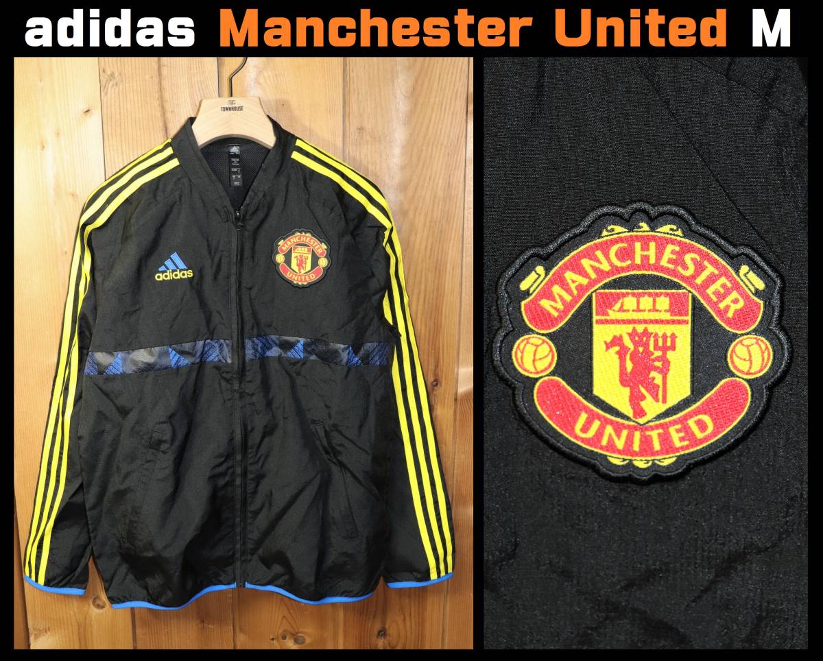 送料無料 特価即決【未使用】 adidas ★ Manchester United Icon Track Jacket (M) ★ アディダス マンチェスターユナイテッド GR3871_画像1