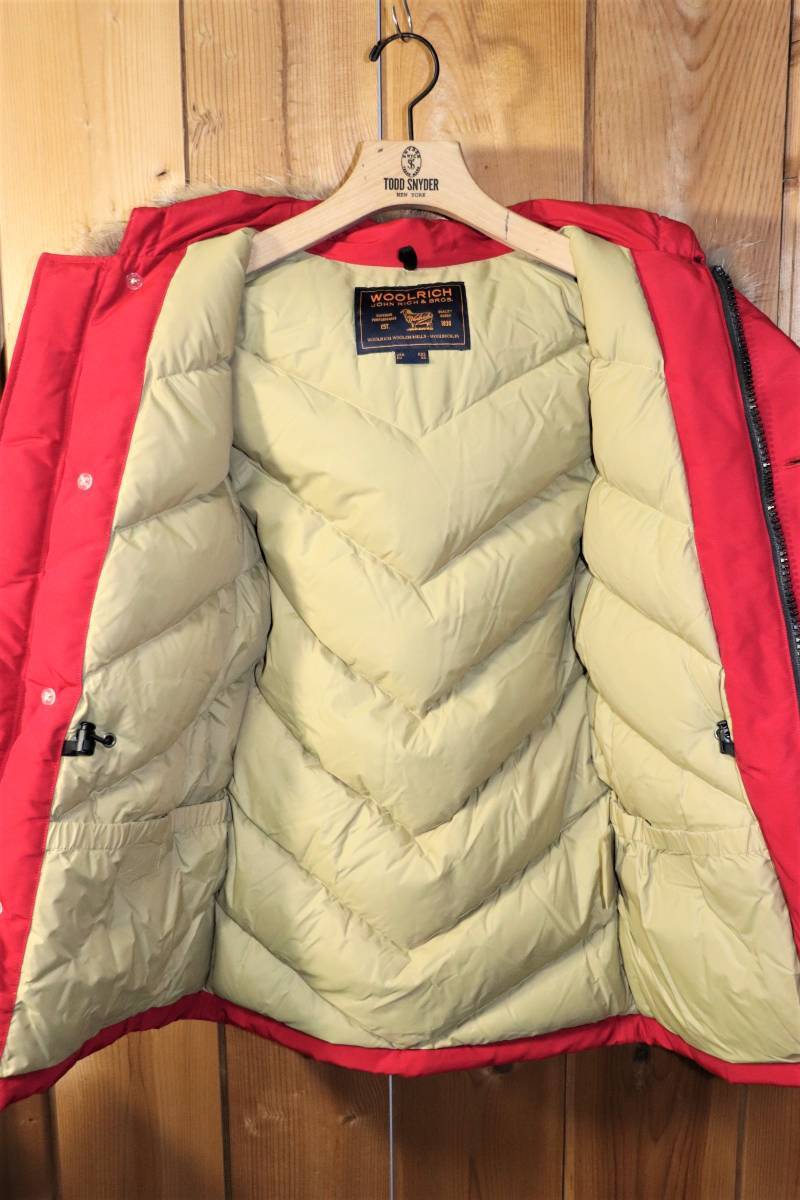 特価即決【新品】WOOLRICH ★ ARCTIC PARKA ML (USA 3XS/EU XXS) ★ ウールリッチ アークティック パーカ 税込定価10万7800円 WOCPS2393D_画像4