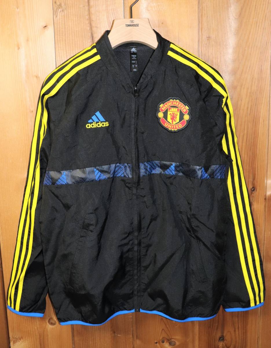 送料無料 特価即決【未使用】 adidas ★ Manchester United Icon Track Jacket (M) ★ アディダス マンチェスターユナイテッド GR3871_画像2