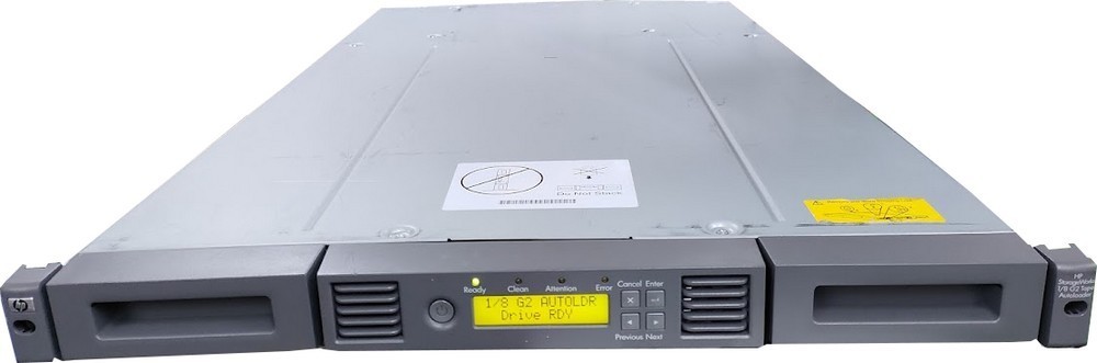 ●[1Uラック型 LTO5] HP StorageWorks 1/8 G2 Tape Autoloader テープオートローダー装置 SAS接続の画像1