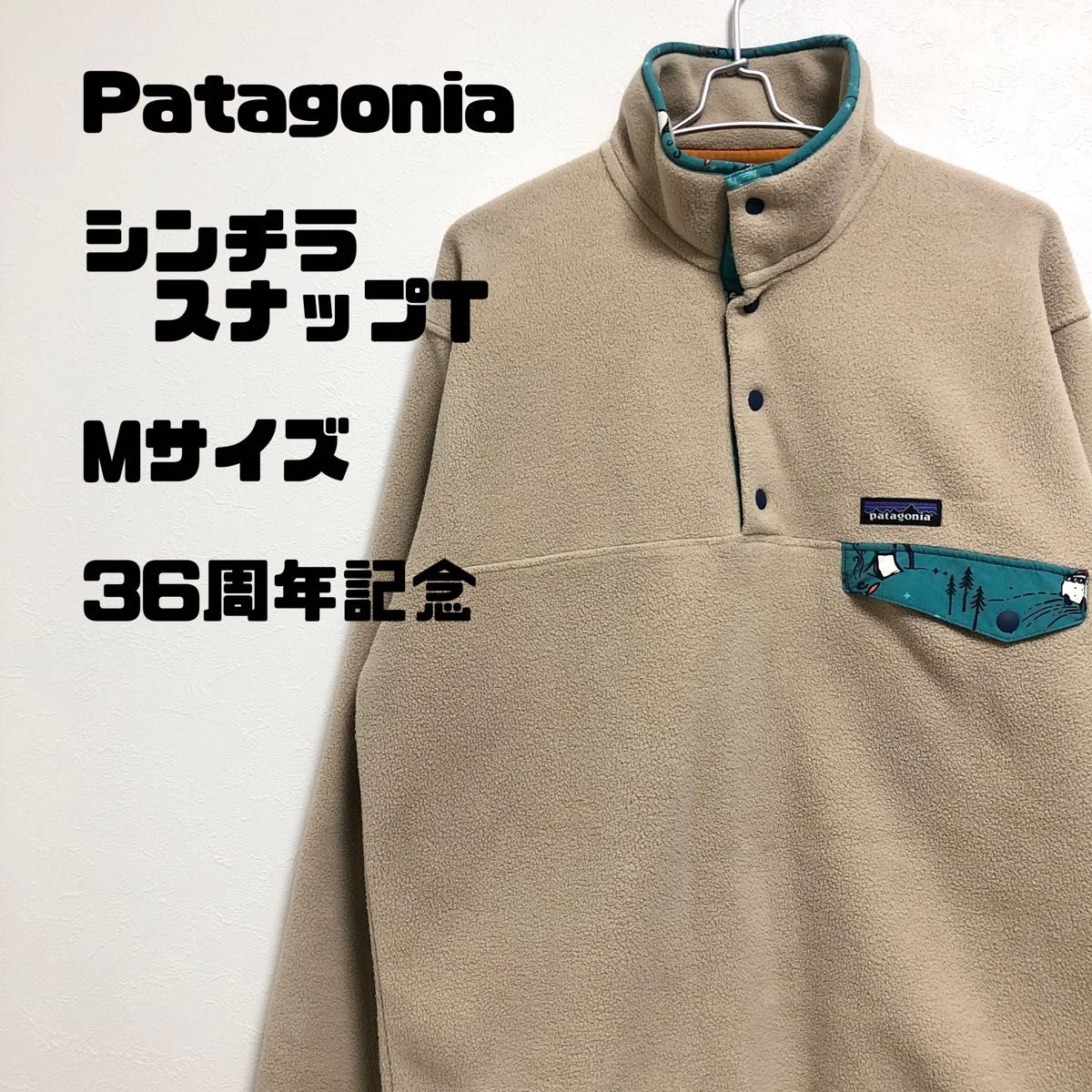 Patagonia シンチラ スナップT プルオーバー Mサイズ 36周年限定