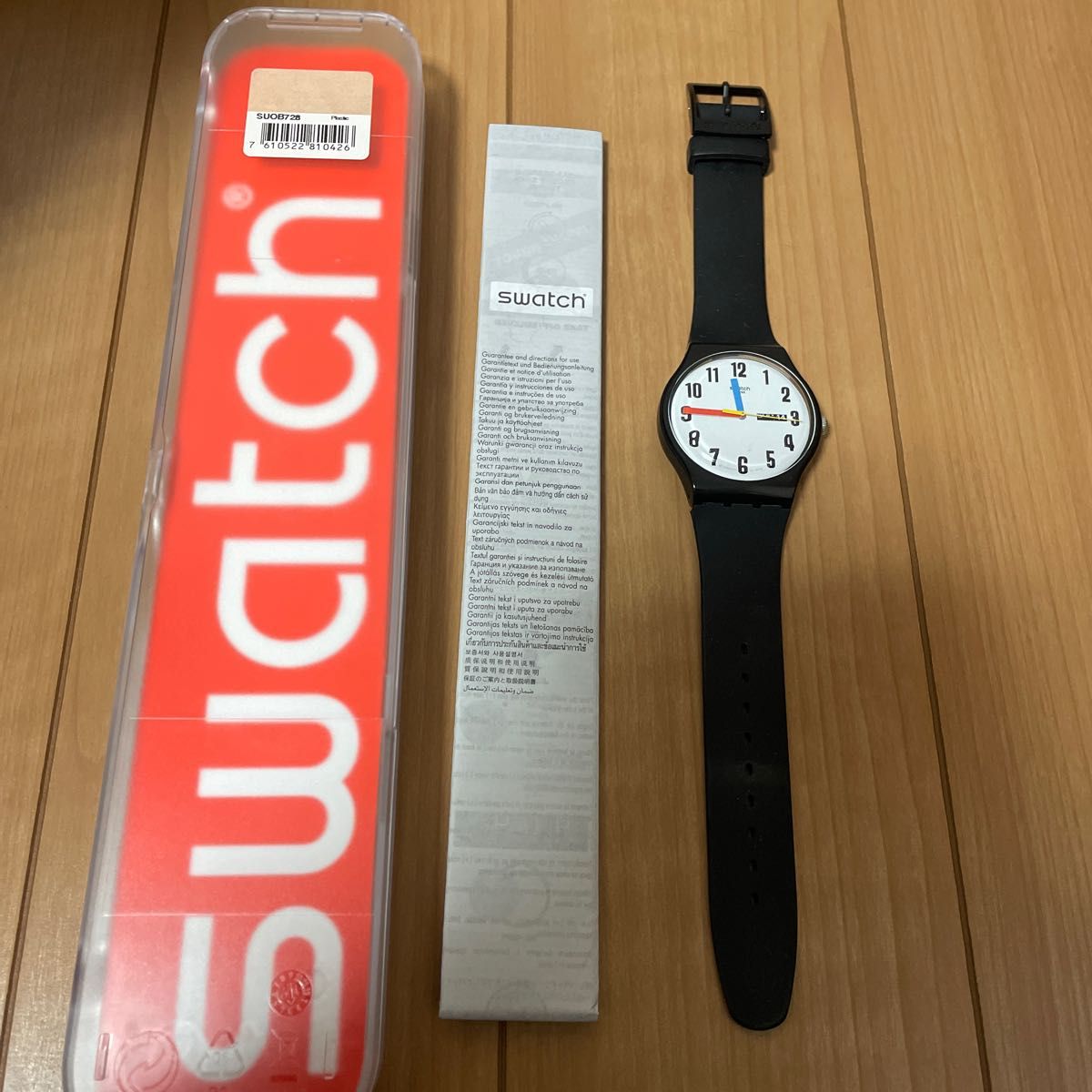 スウォッチ 腕時計 ELEMENTARY エレメンタリー NEW GENT ニュージェント SUOB728 正規輸入品 ブラック