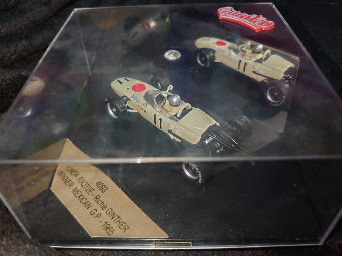 超レア？ ミニカー Quartzo 4093 HONDA RA272E-Richie GINGER WINNER MEXICAN GP-1965 中古美品の画像2