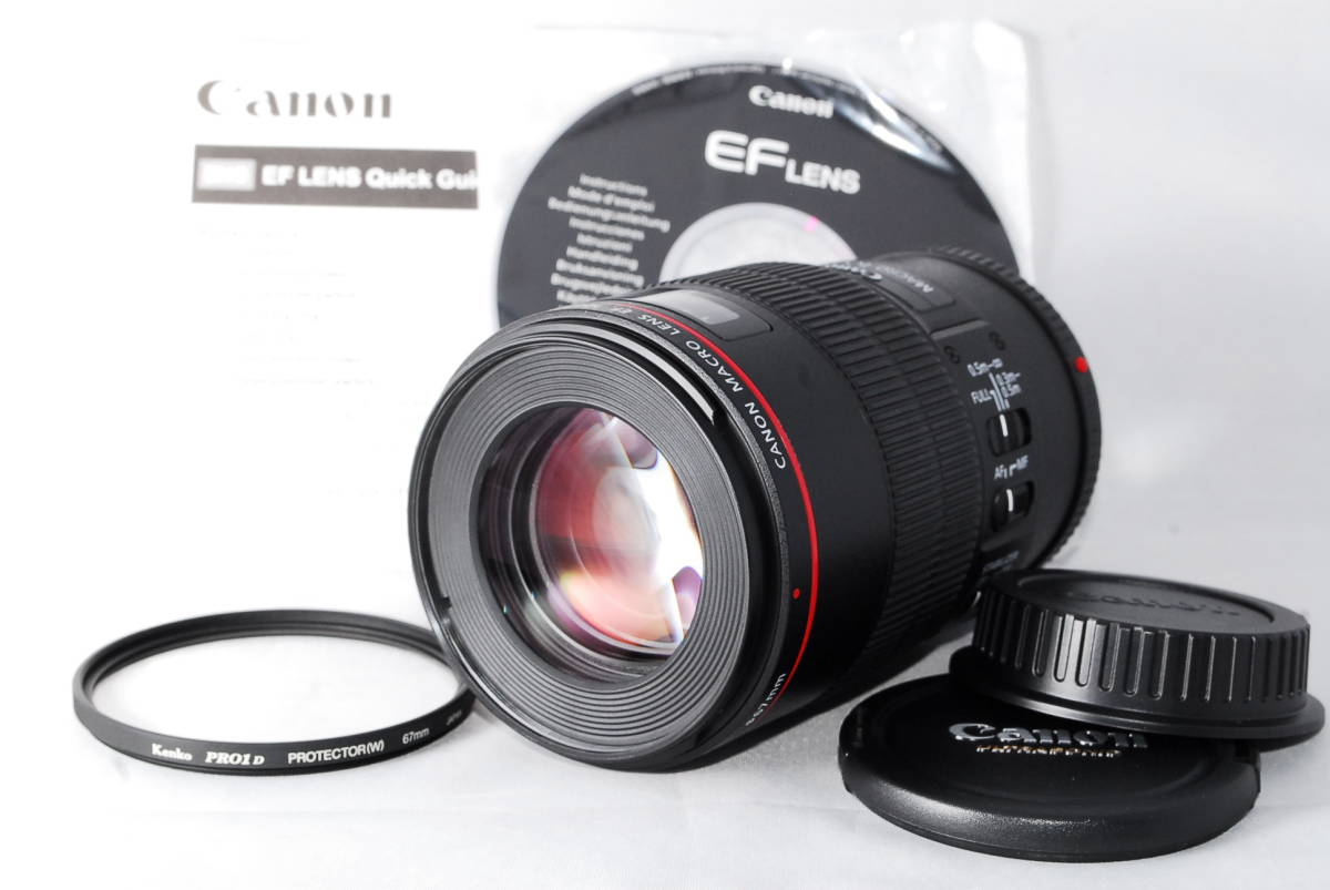 新品級】 Canon MACRO EF 100mm f2.8 L IS USM | www.jarussi.com.br
