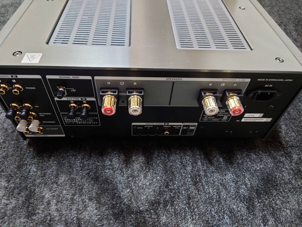 DENONデノンPMA-A110アンプ・2023購入 ほぼ新品・10周年モデル DENONデノンPMA-A110アンプ・2023購入 ほぼ新品・10周年モデル