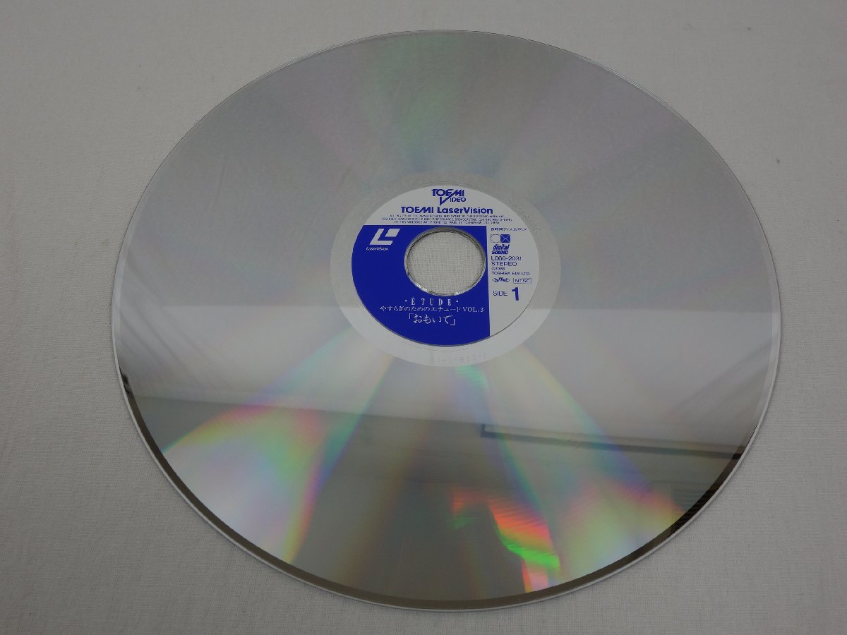 ETUDE.... therefore. Etude VOL.3.... obi attaching L060-2031 LD record laser disk 