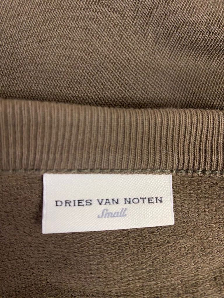 DRIES VAN NOTEN ドリスヴァンノッテン　レディース　カーキ　ジップアップ ジャケット　トップス　S表記_画像4