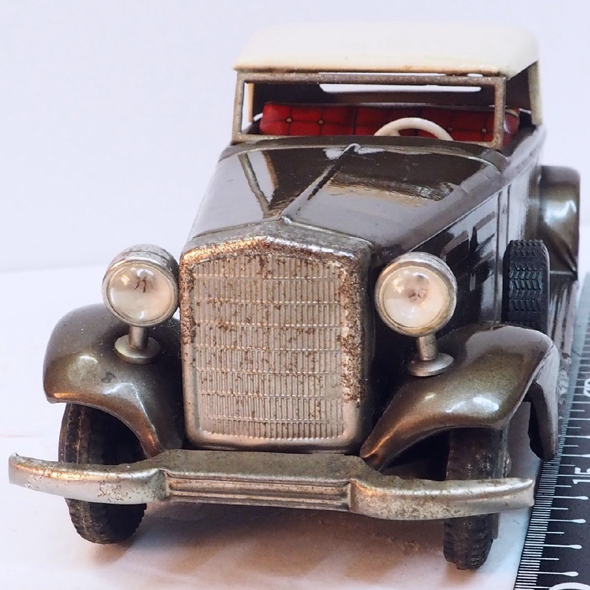 萬代屋 リンカーン コンチネンタル赤十字 救急車 tinブリキtoy 萬代屋 リンカーン コンチネンタル赤十字 救急車 tinブリキtoy