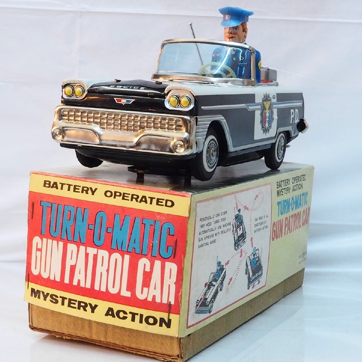 野村トーイ【TURN-O-MATIC GUN PATROL ガンパトロール パトカー