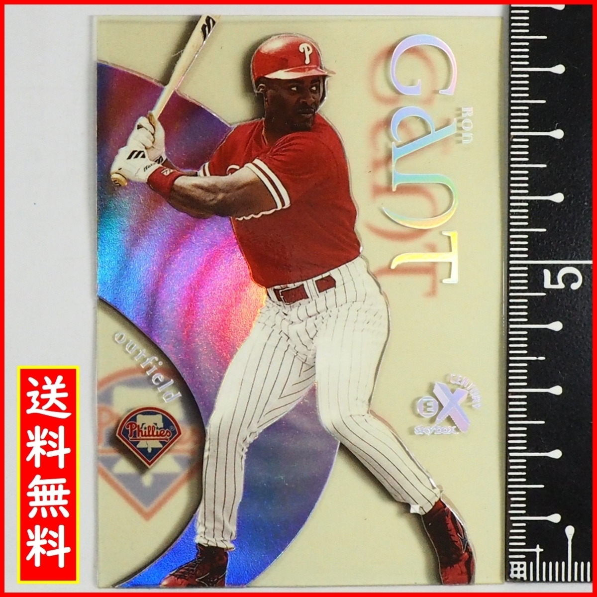 FLEER Skybox EX-CENTURY #79【Ron Gant(PHILLIES)】1999年プラ製MLBメジャーリーグ野球カードBaseball CARDフリーア【送料込】_画像1